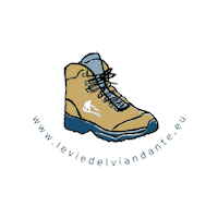 Lake Como Hiking Sticker by Le Vie Del Viandante