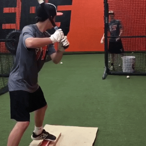 rawlingstigers giphygifmaker baseball mlb swinging GIF