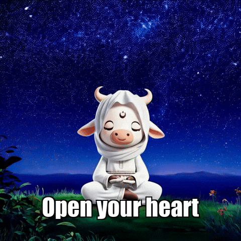 Open Your Heart Stars GIF by Sagemoohammad