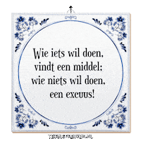 Humor Wijsheid Sticker by Tegelspreuken.nl