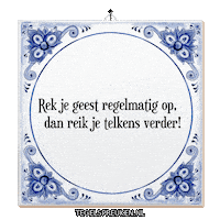 Humor Wijsheid Sticker by Tegelspreuken.nl