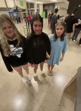 3 Girls Dabbing GIF
