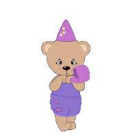 Happy Birthday Cartoon Sticker