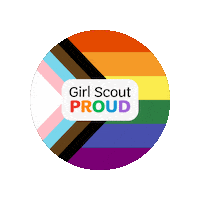 Girl Scouts Pride Sticker by GSBadgerland