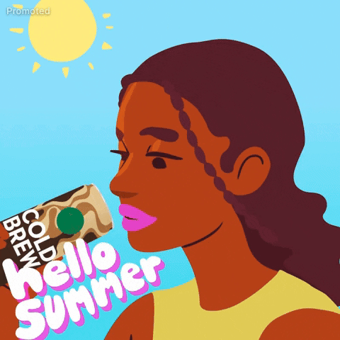 Summer Vacation GIF by Starbucks