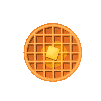 Waffle Sticker