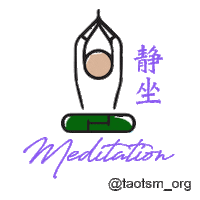Meditation Meditasi Sticker by Tao - Thay Shang Men