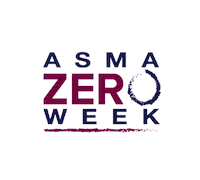Asmazero asthma asma livingwithasthma asmalieve Sticker