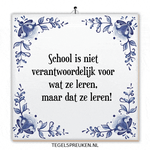 School Humor GIF by Tegelspreuken.nl