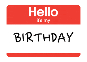 Happy Birthday Sticker by linastopmotion