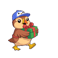 Celebration Giving Sticker by Puffins