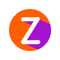 Orange Abc Sticker