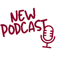 Podcast Mic Sticker by Heels Down Fitness