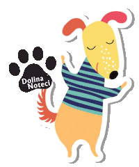 Dog Love Sticker by Dolina Noteci