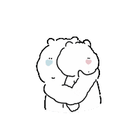 komagu bear かわいい くま もちもち Sticker