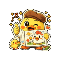 Drawing Artwork Sticker by 熊本とりから家 下松店