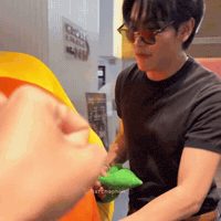 Mascot Pointing GIF
