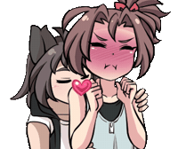 Couple Kiss Sticker by Jin