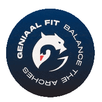 GeniaalFit workout training fit pt Sticker