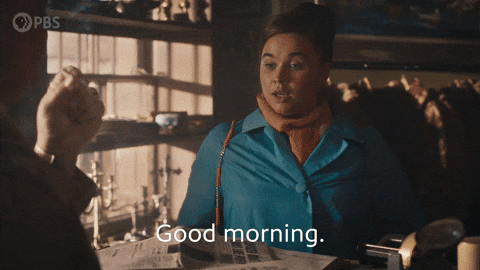 Good Morning GIF by PBS