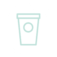 RECUP coffee cup recycle revolution Sticker