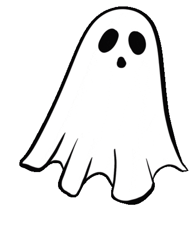 Ghost Boo Sticker