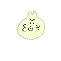 haruharuv angry icon momo eyebrow Sticker