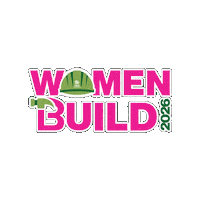 Women Build Sticker by HabitatGPBC