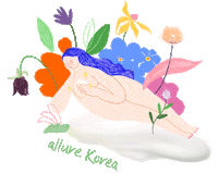 Meditation Mindfulness Sticker by allurekorea