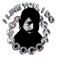 Post Malone Blend Sticker by Spotify