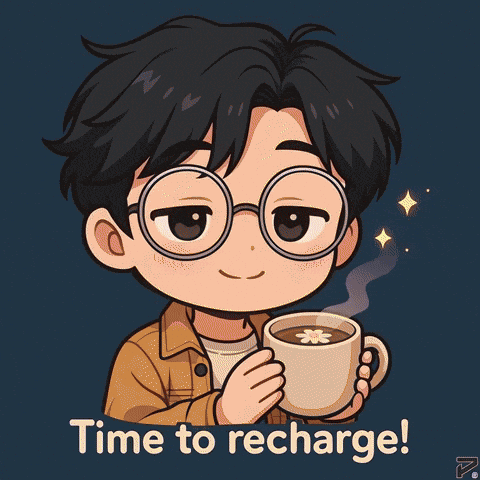 Resting Tea Time GIF by Persona