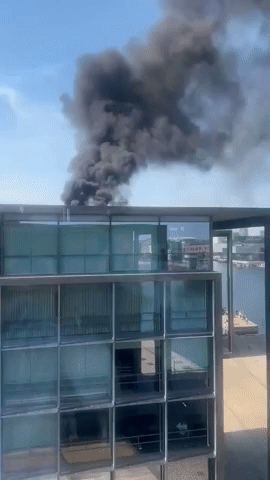 Fire Breaks Out at Danish Taxation Ministry