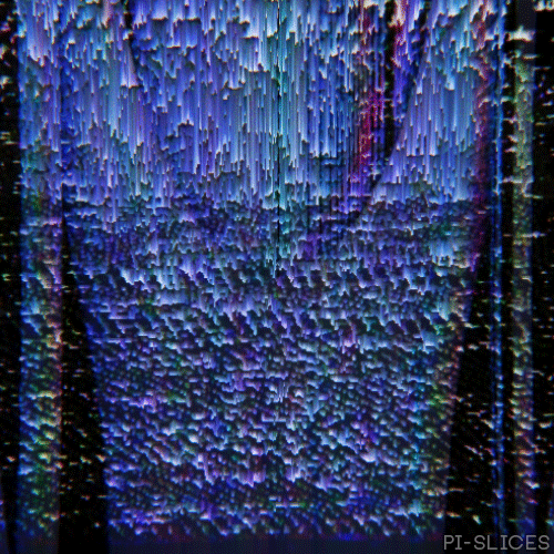 pislices giphyupload glitch trippy abstract GIF