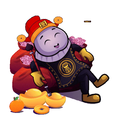 Gongxifacai Angpao Sticker by Poker88 Official