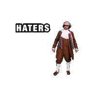 Hate Hating Sticker