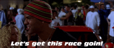 Let's Get This Race Going