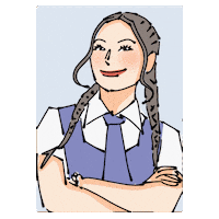 Canvas Girls Sticker