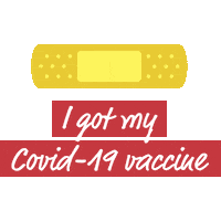 Pfizer Bandaid Sticker by Hennepin County
