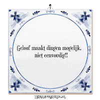 Hoop Spreuk Sticker by Tegelspreuken.nl