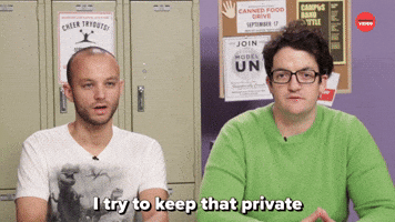I Try To keep That Private