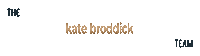 Tkbt Teamkate Sticker by The Kate Broddick Team