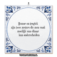 Humor Wijsheid Sticker by Tegelspreuken.nl