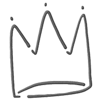 queen neon Sticker by Andrea Caceres