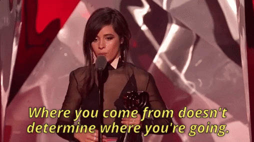 Camila Cabello Where You Come From Doesnt Determine Where Youre Going GIF by iHeartRadio
