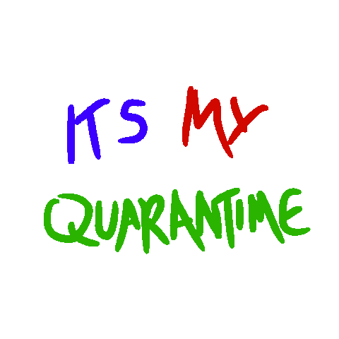 utbelfast giphyupload online quarantine covid-19 Sticker
