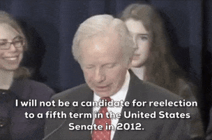 Joe Lieberman GIF by GIPHY News
