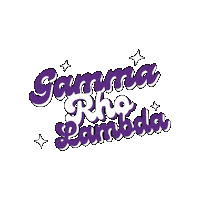 Sticker by Gamma Rho Lambda