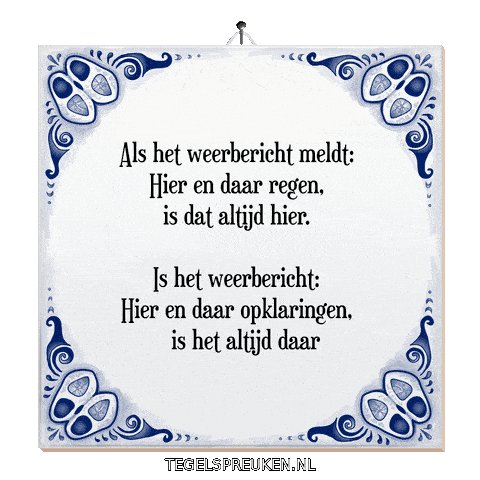 Nl Spreuk Sticker by Tegelspreuken.nl