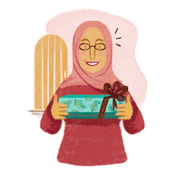 QinwanDatesQatar gift present qatar doha Sticker