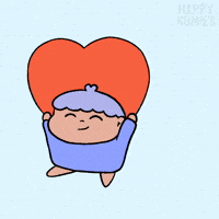 Heart Love GIF by Happy Homies